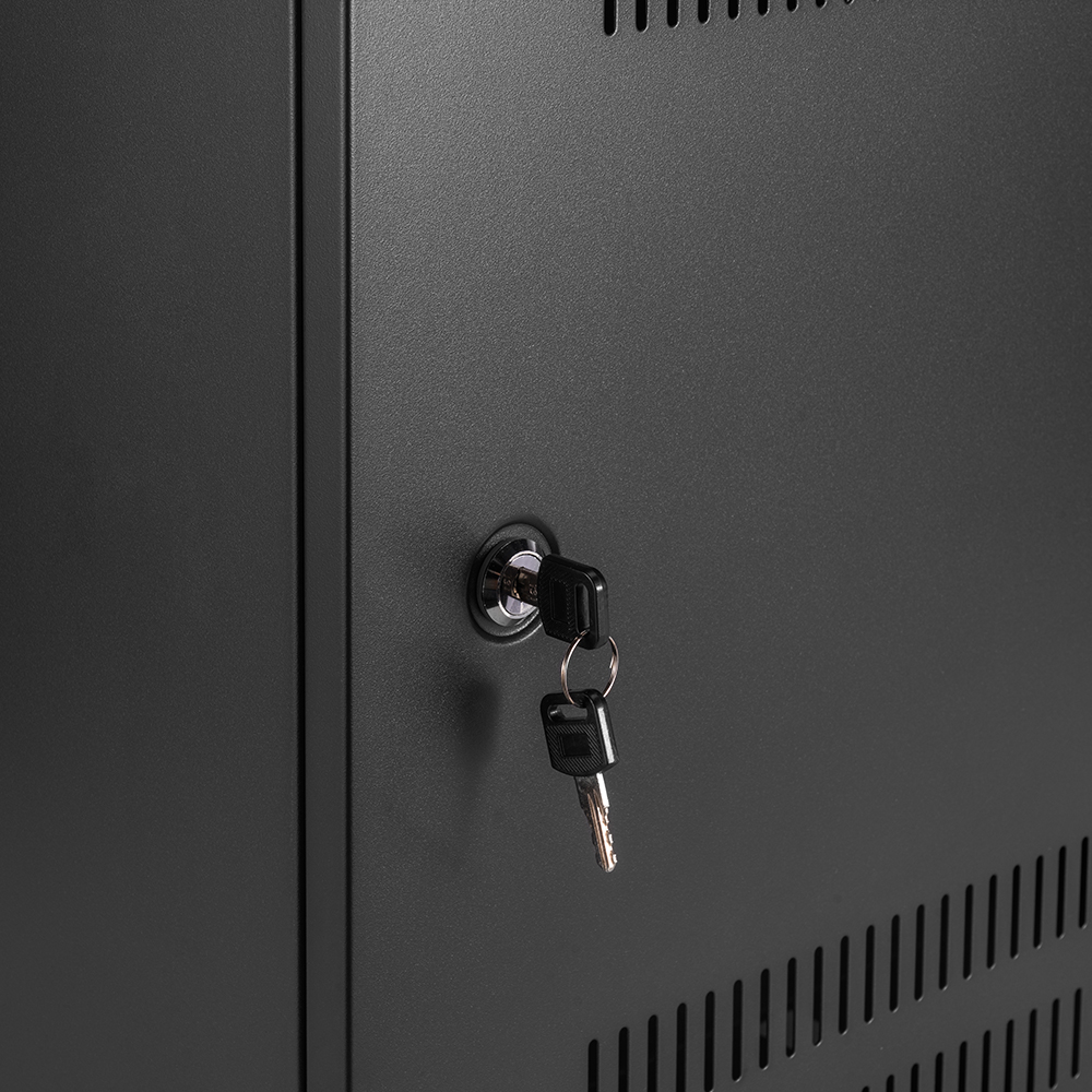 19 inch Wall-Mounted Lockable Network Cabinet - Image 3