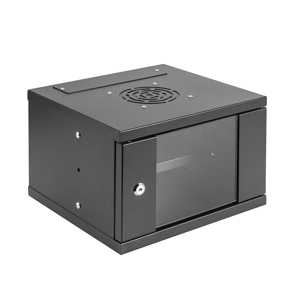 4U Wall-Mounted 10inch Lockable Network Cabinet (SR-4UF-MINI)