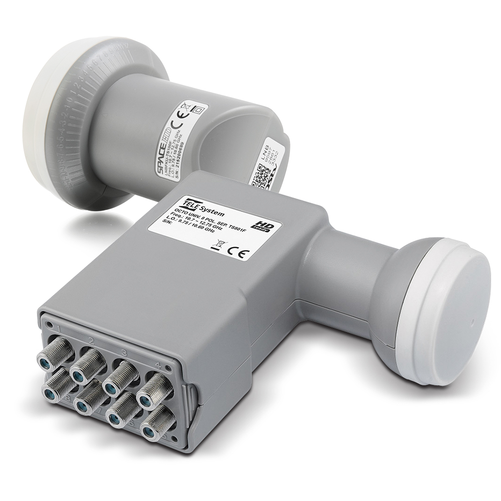 Universal Octo LNBF with Single KU Band LNBF Bundle (COMBO-2-BF)