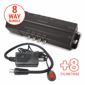 Triax 8 Way LTE Distribution Amplifier Bundle - TRIAX COMBO 3