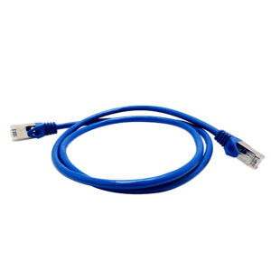 Space Connect CAT6 FTP Network Patch Cable Blue PVC 1m