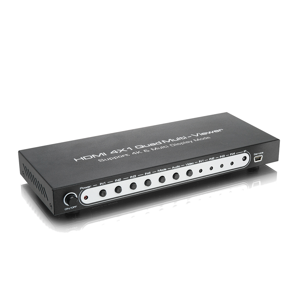 4K HDMI 4x1 Quad Multi-viewer with Seamless Switcher - Image 3