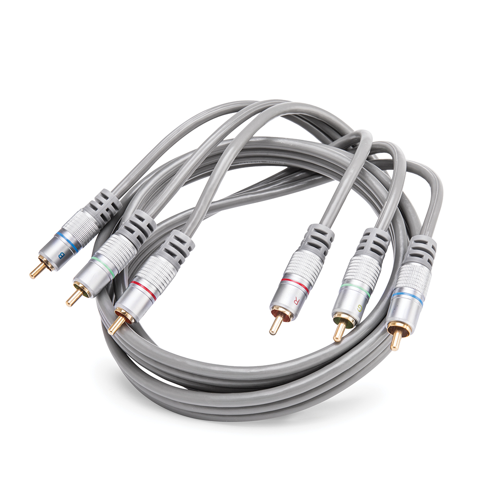 3 RCA to 3 RCA YUV Component Video Cable 1.5m Home Theatre