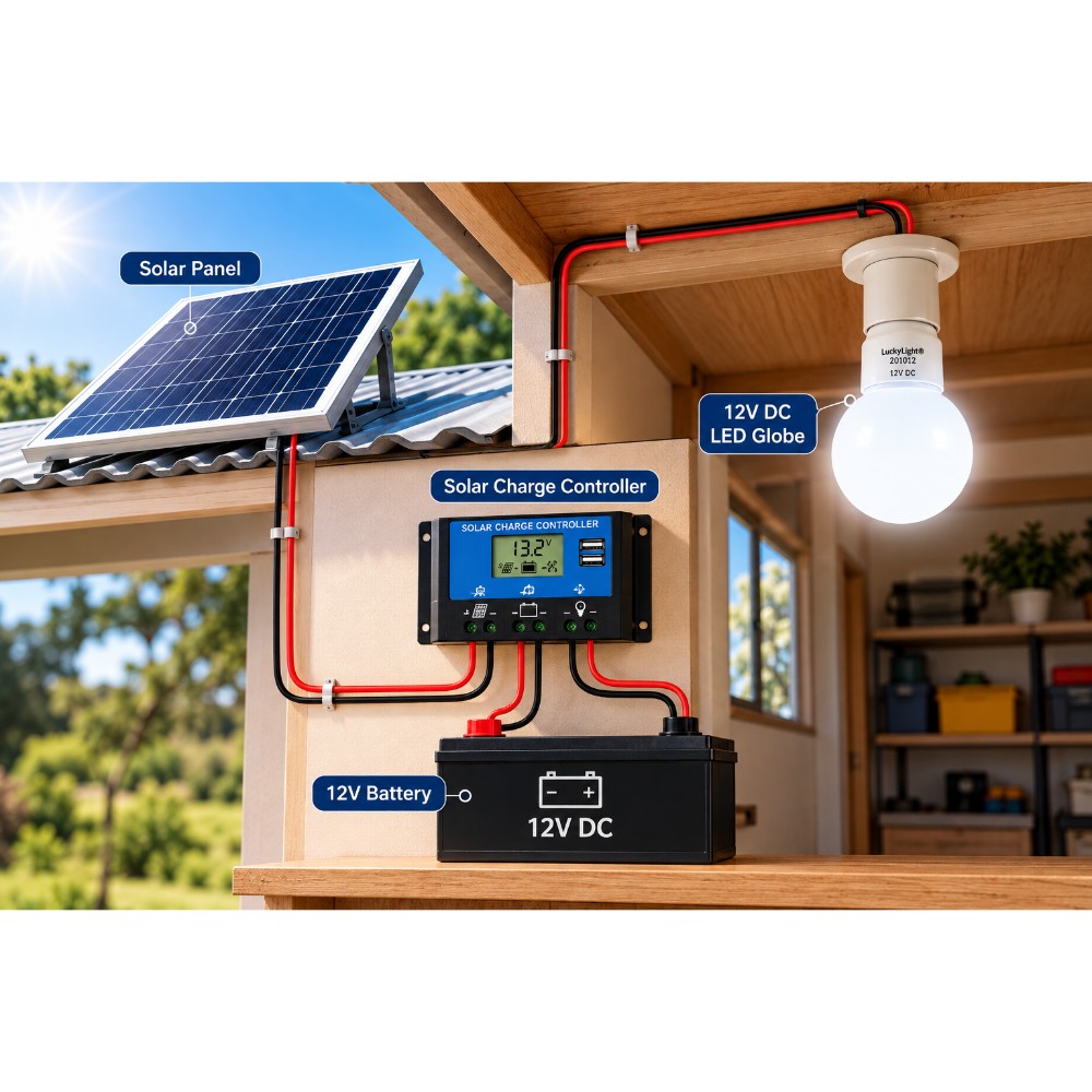12V DC LED Light for Solar Installations - Image 3