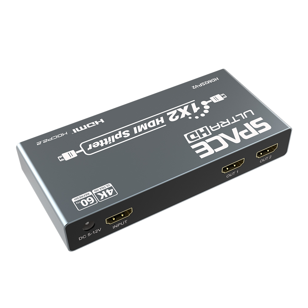 Space TV UltraHD 4K HDMI 2 Way Splitter - Image 3