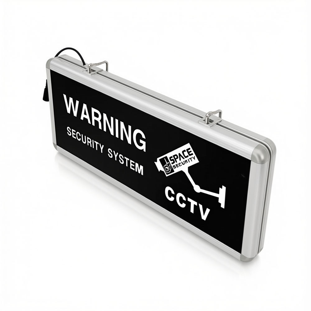Space CCTV Warning Sign Board - Image 3