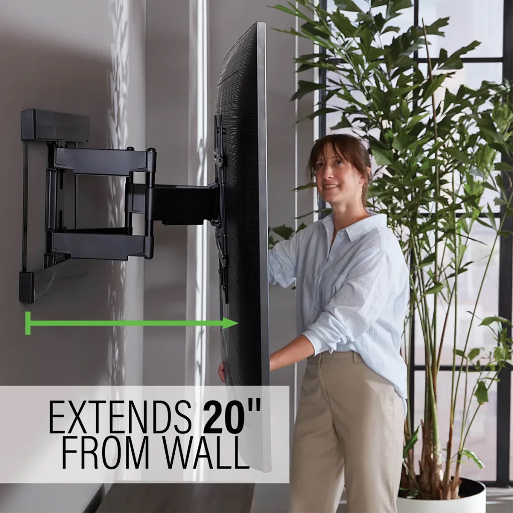 SANUS Full-Motion TV Wall Mount for 40"-90" TV's - Image 5