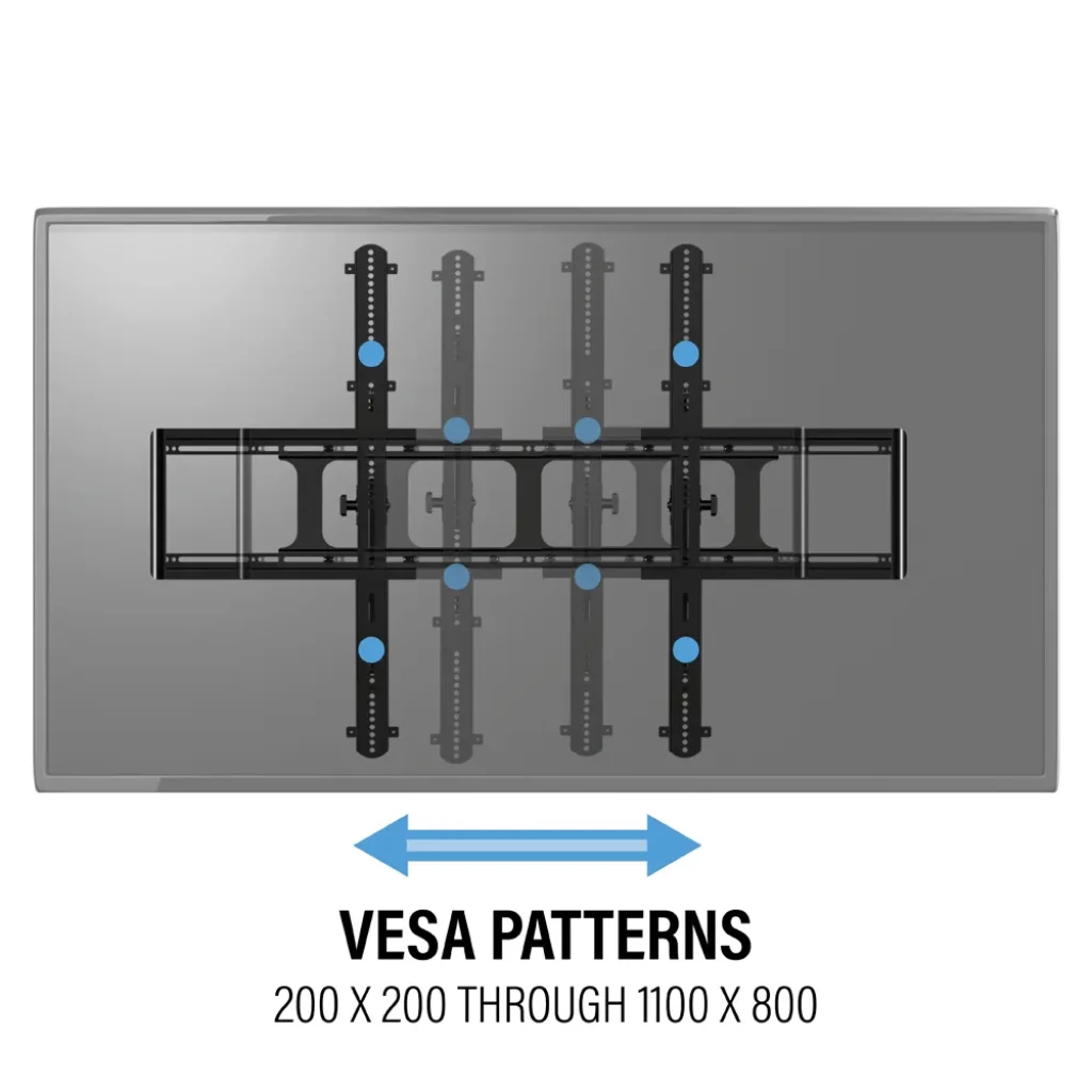 SANUS Tiltable TV Wall Mount for 65"-140" TV's - Image 3