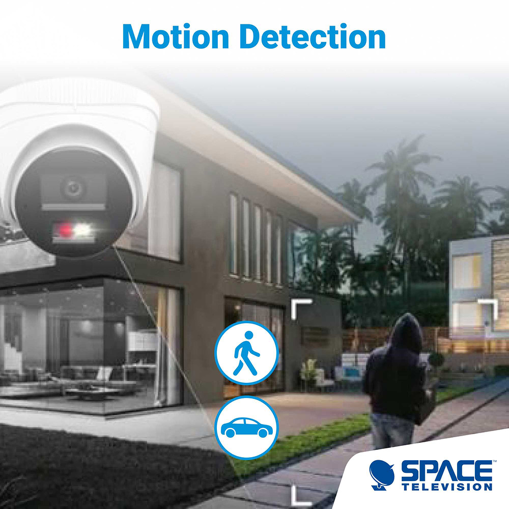 HiLook 6MP Smart Hybrid Light Dome Camera - Image 4