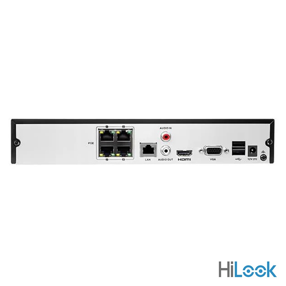 HiLook 4CH Mini 1U 4 PoE 4K NVR - Image 2