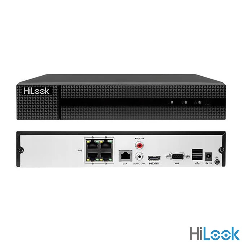 HiLook 4CH Mini 1U 4 PoE 4K NVR - Image 6