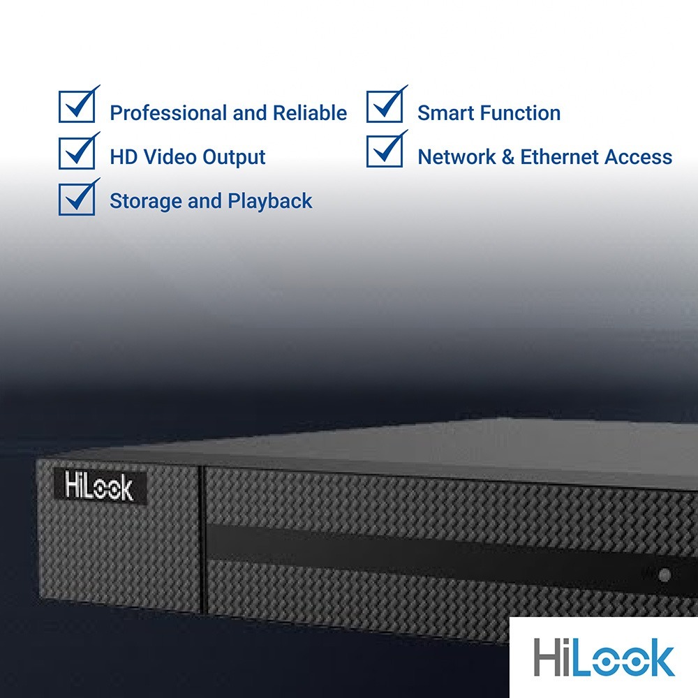 HiLook 4CH Mini 1U 4 PoE 4K NVR - Image 5