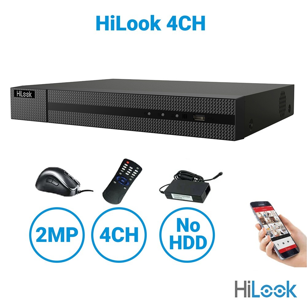 HiLook 4CH Mini 1U 4 PoE 4K NVR - Image 4
