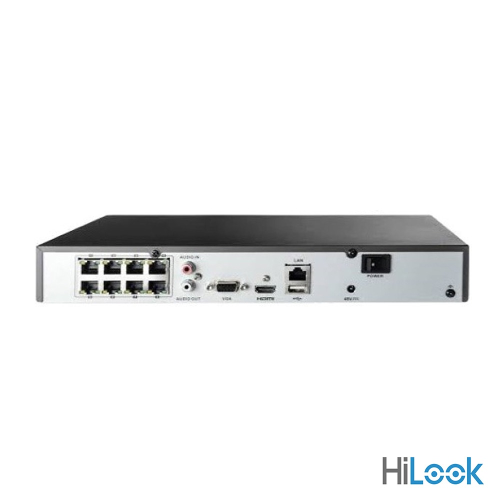 HiLook 8CH Mini 1U 8 PoE 4K NVR - Image 2