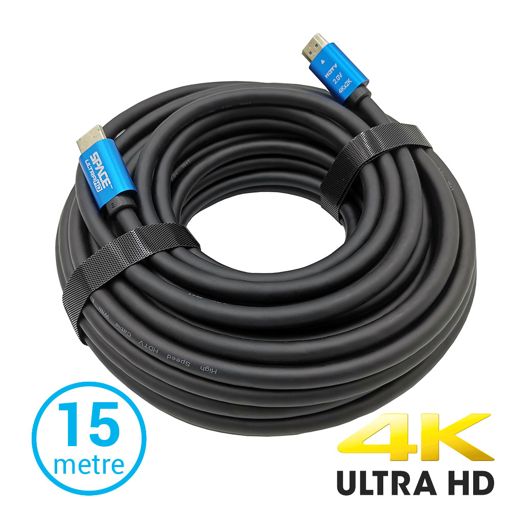 4K HDMI Cable with Ethernet ver2.0 60Hz - 15m - Image 2