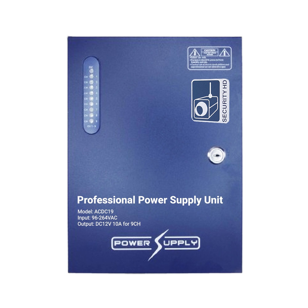 Power Supply Unit 12V 10A 9 Way LOA Approved - Image 3