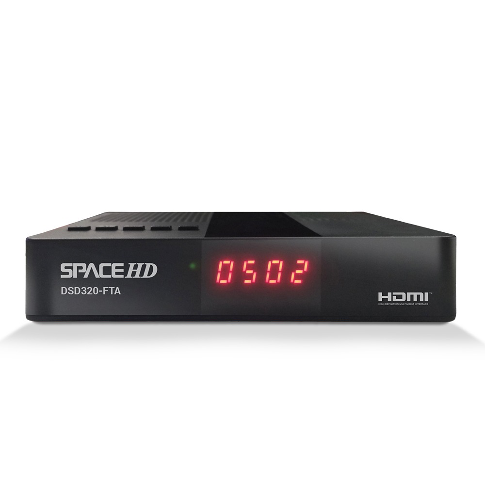SpaceHD DVB-S2 Free-to-Air Digital Satellite Receiver - REC-DSD320-FTA