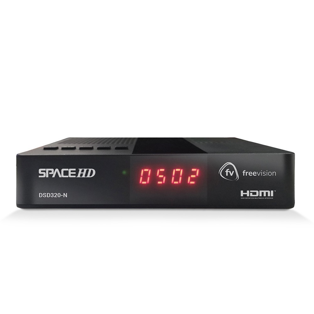 SpaceHD Freevision DVB-S2 Digital Satellite Receiver - REC-DSD320-N