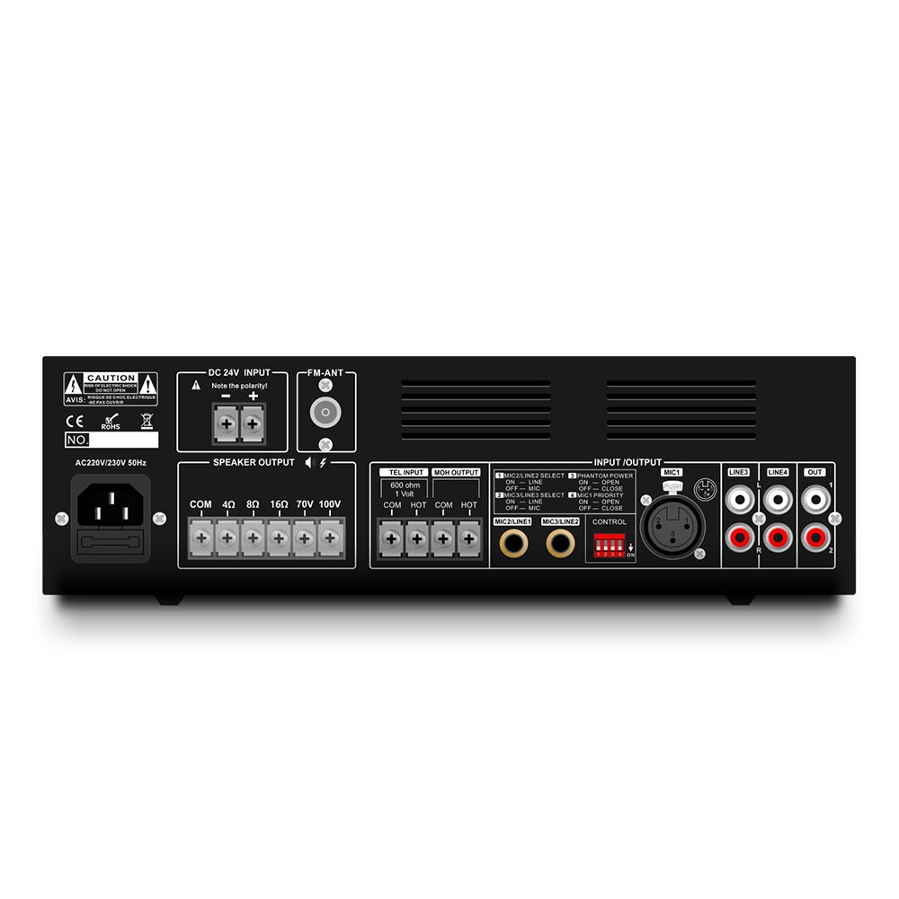 SpaceAudio 30W Mixer Amplifier Combo - PA-KIT2 - Image 2