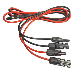 SOLAR LEAD 2M BLACK & RED LEAD