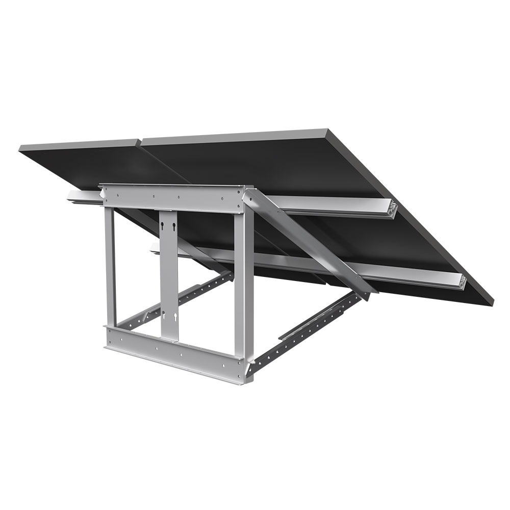 Fuzion Small Solar Panel Mounting Structure - FTP-SOLAR001-G-R1
