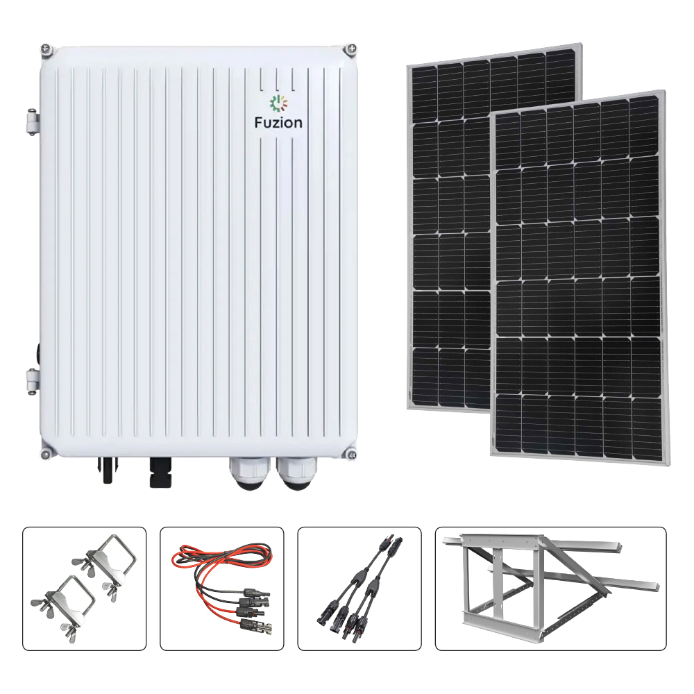 Fuzion Complete Solar Power Kit for Outdoor Networking – FUZIONKIT01