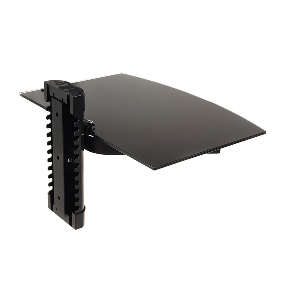 AV Wall Mount - Single Shelf, Height Adjustable - Image 3
