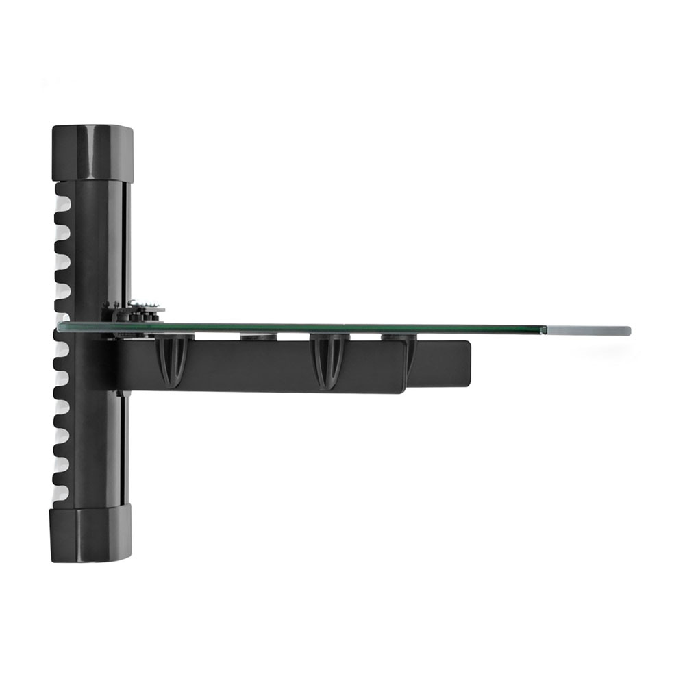 AV Wall Mount - Single Shelf, Height Adjustable - Image 6