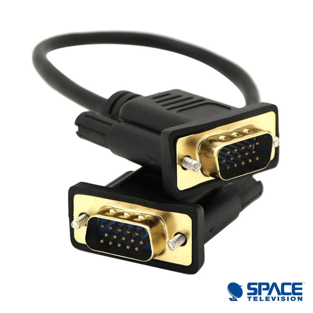 VGA Male to Male 15 pin cable 3M - Image 3