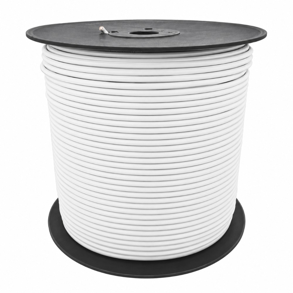 Skywave RG6U SKK Low-loss 75 Ohm Coaxial Cable White 300m