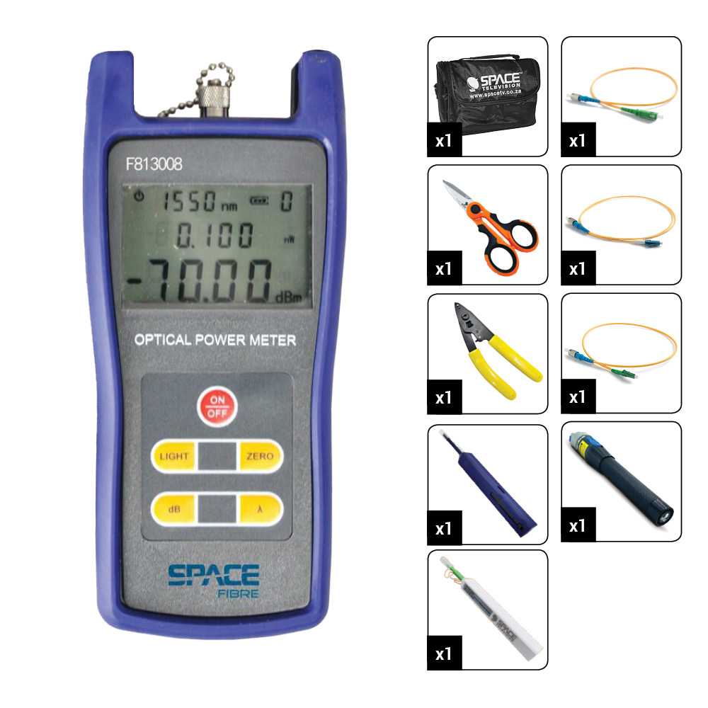 Fibre Optic Starter Kit with Toolbag & Accessories - KIT-FIBRE01