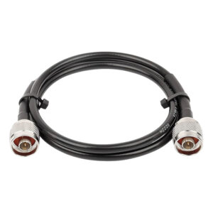 LMR240 Low-Loss Indoor RF Cable with N-Male Connectors - 3m