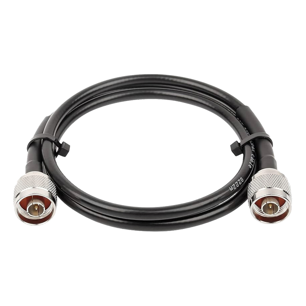 LMR240 Low-Loss Indoor RF Cable with N-Male Connectors - 3m