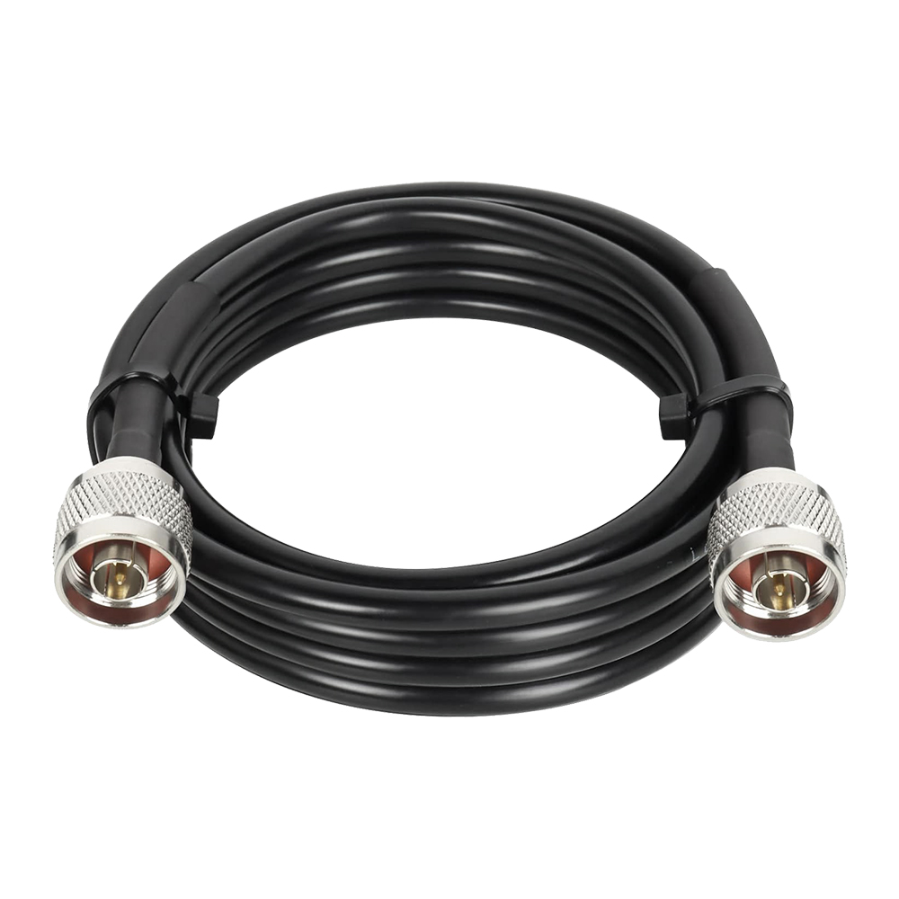 LMR240 Low-Loss Indoor RF Cable with N-Male Connectors - 5m