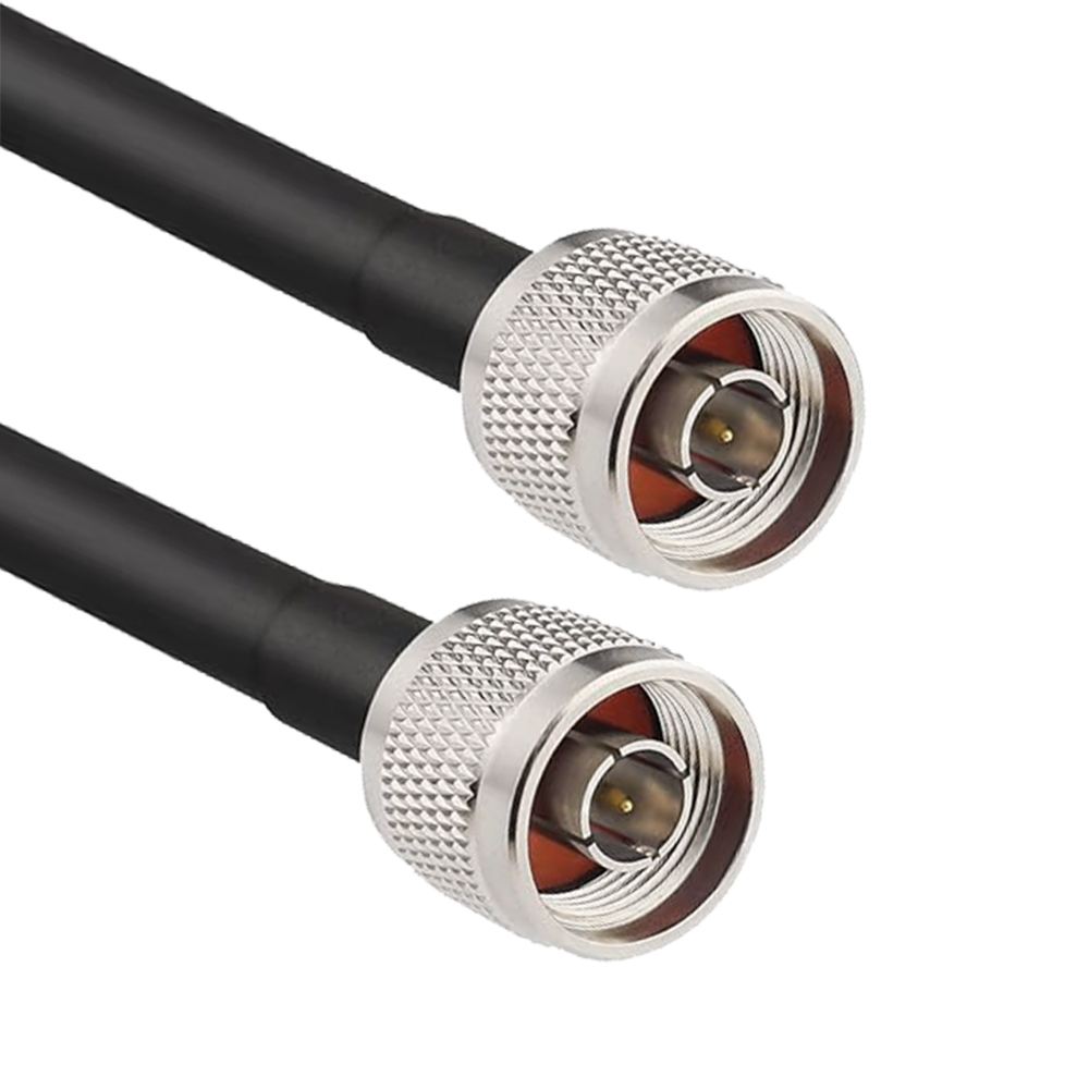 LMR240 Low-Loss Indoor RF Cable with N-Male Connectors - 7m - Image 2