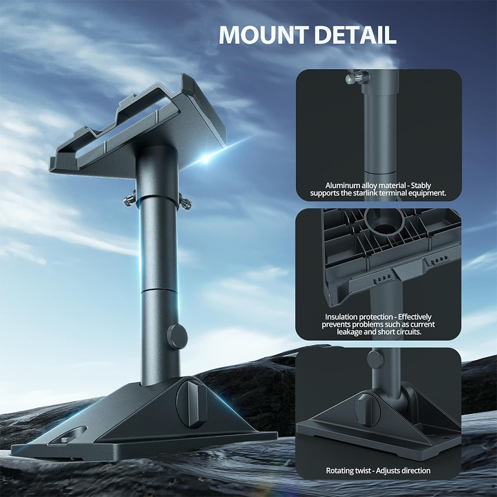 Starlink GEN3 Standard Pivot Roof Mount - Image 4