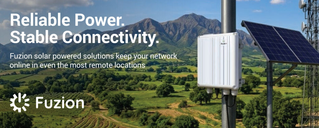 Powering Connectivity Anywhere: The Fuzion FTP-300 Solar-Charged PoE Solution