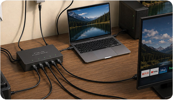 Ethernet-Adaptors